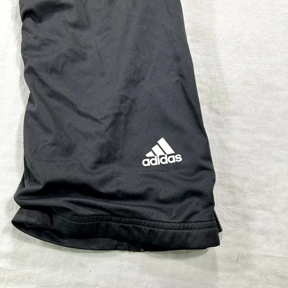 Adidas Golf Pants Mens Small Black Woven Simpson University Red Hawks‎